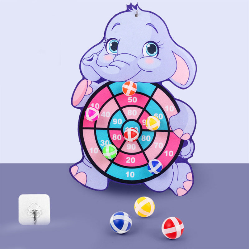 Children's Cartoon Animal Dart Party Game