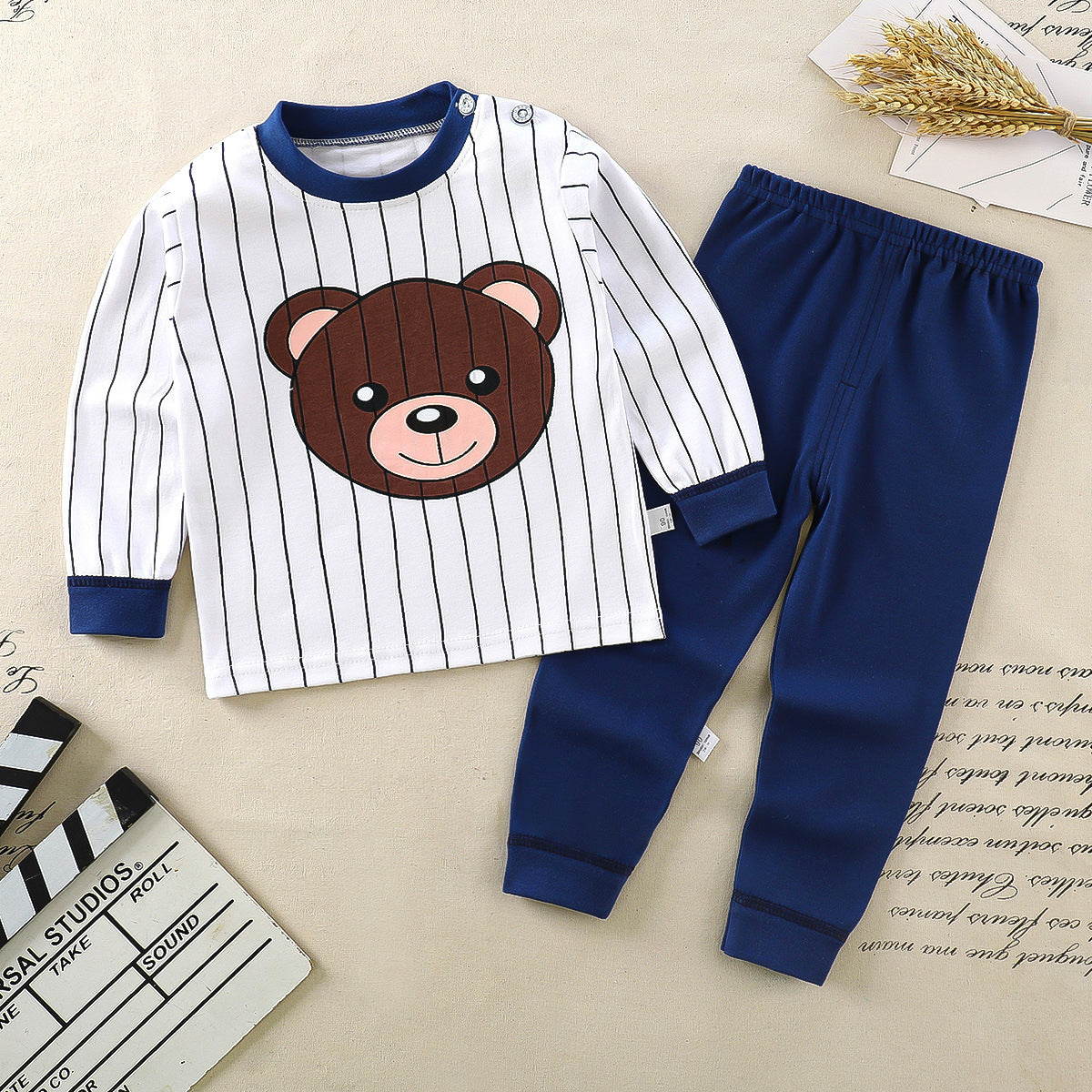 Children's Pure Cotton Pajamas