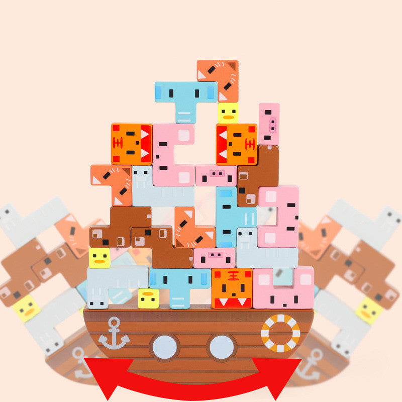 Fashion Wooden Bricks Pro, Educational Toy