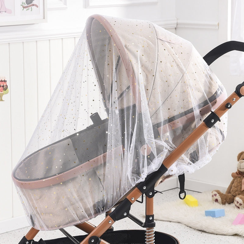 Infantile Printing Stroller Mosquito Net