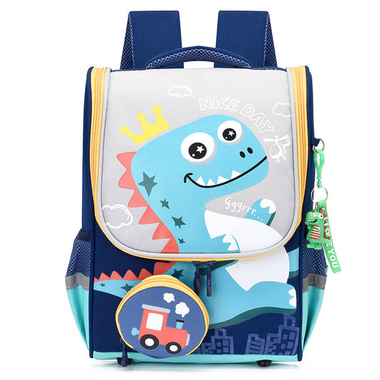 Children's Schoolbag Cartoon Dinosaur Space Backpack