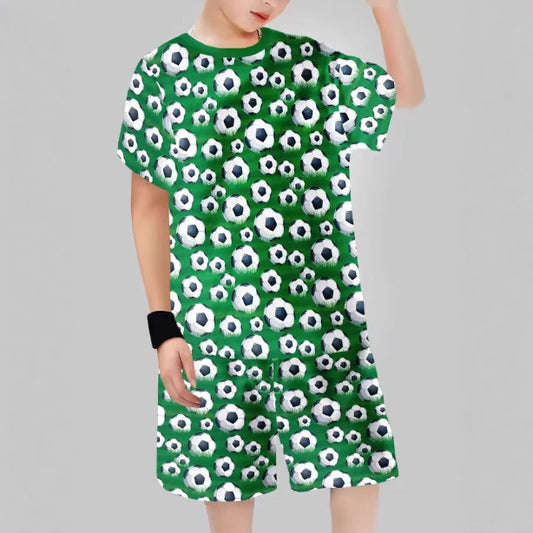 Summer Boys' Dinosaur Shorts Set