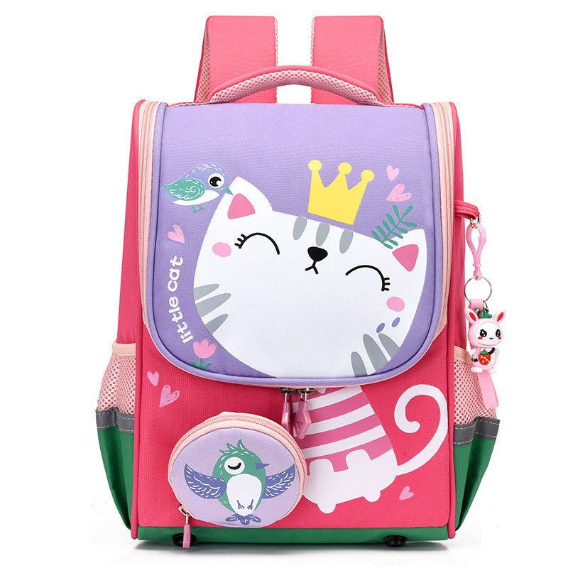 Children's Schoolbag Cartoon Dinosaur Space Backpack