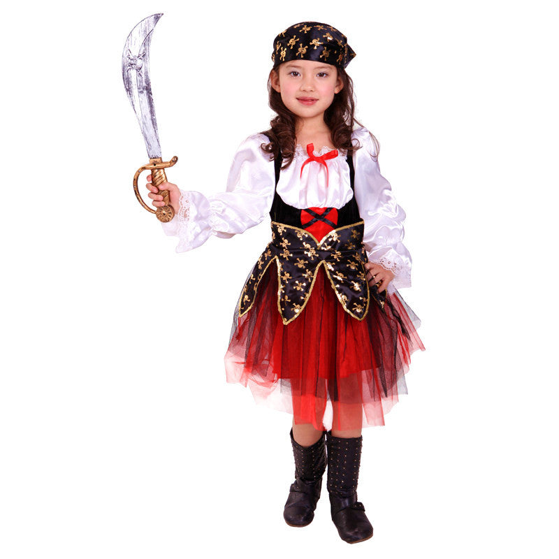 Girls' Halloween Pirate Costume