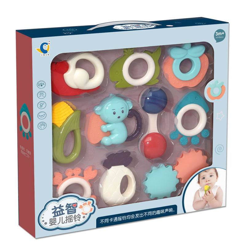 Baby Rattle 10 Piece Set