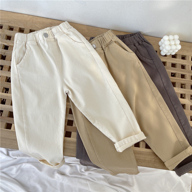 Girls' Harem Loose Casual Pants