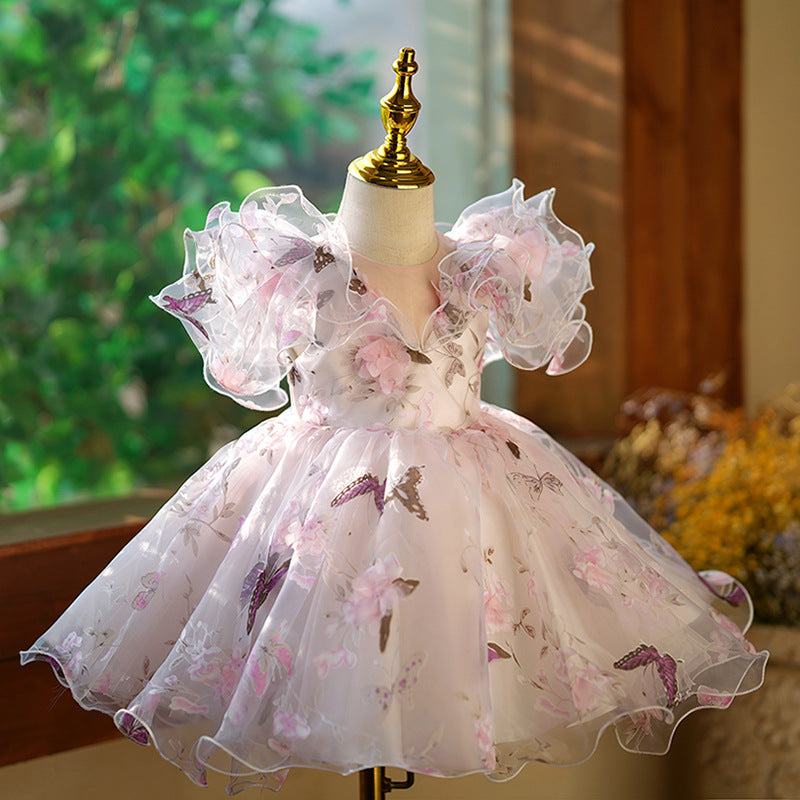 Girls' Umbrella Princess Dress