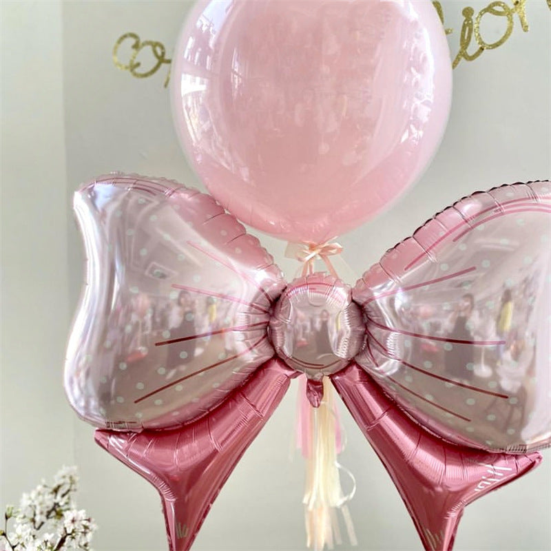 Bowknot Aluminum Film Balloon