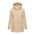 Parka Fleece Padded Coat, Waterproof Women's Fall Winter Coat