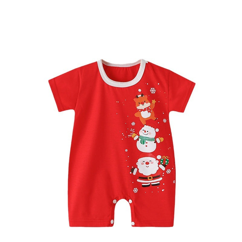 Baby Thin Short Sleeve Newborn Baby Child Jumpsuits Rompers