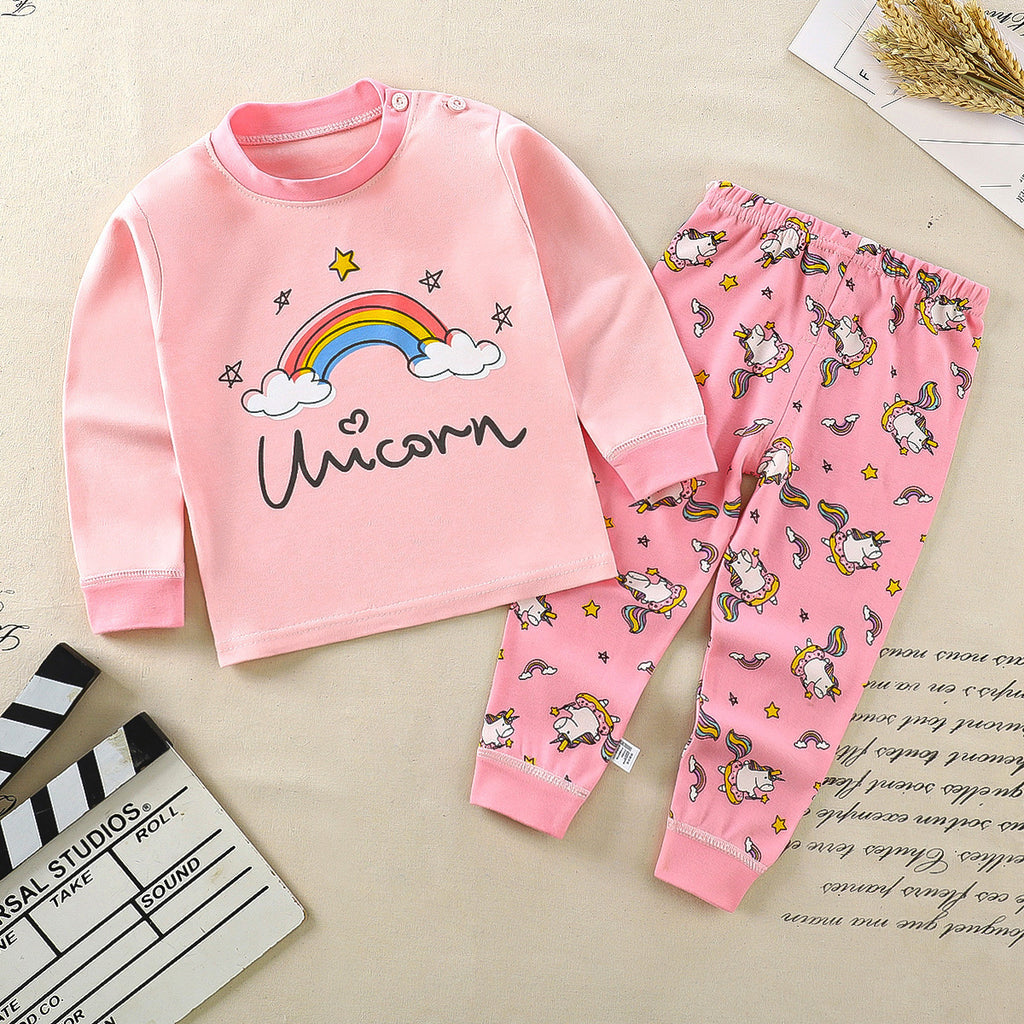 Children's Pure Cotton Pajamas