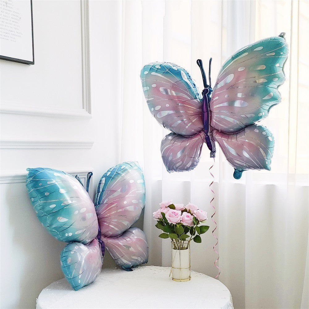 Butterfly Aluminum Balloon Birthday Party Decoration