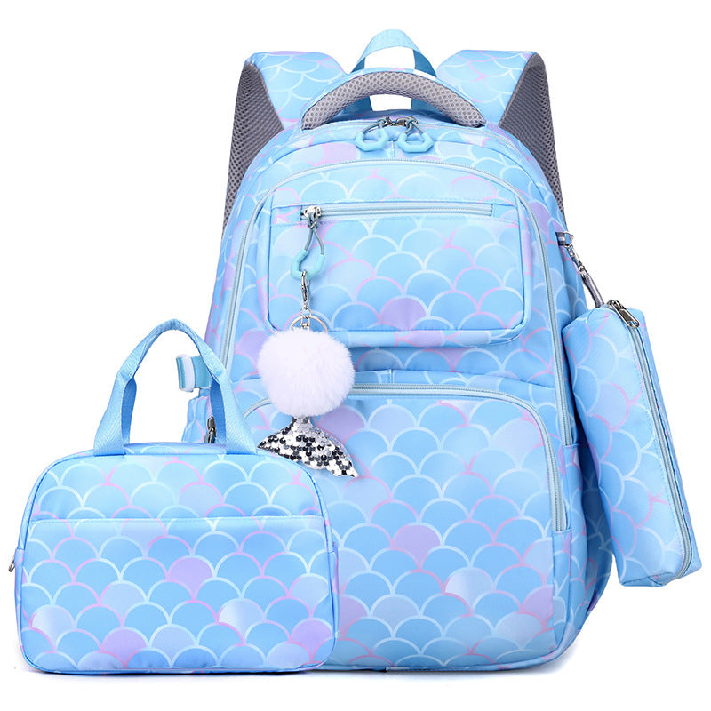 Primary Student School Bag Backpack, Handbag & Pencil Case Set