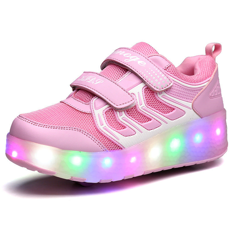 Girls' Single Roller Skate Shoes