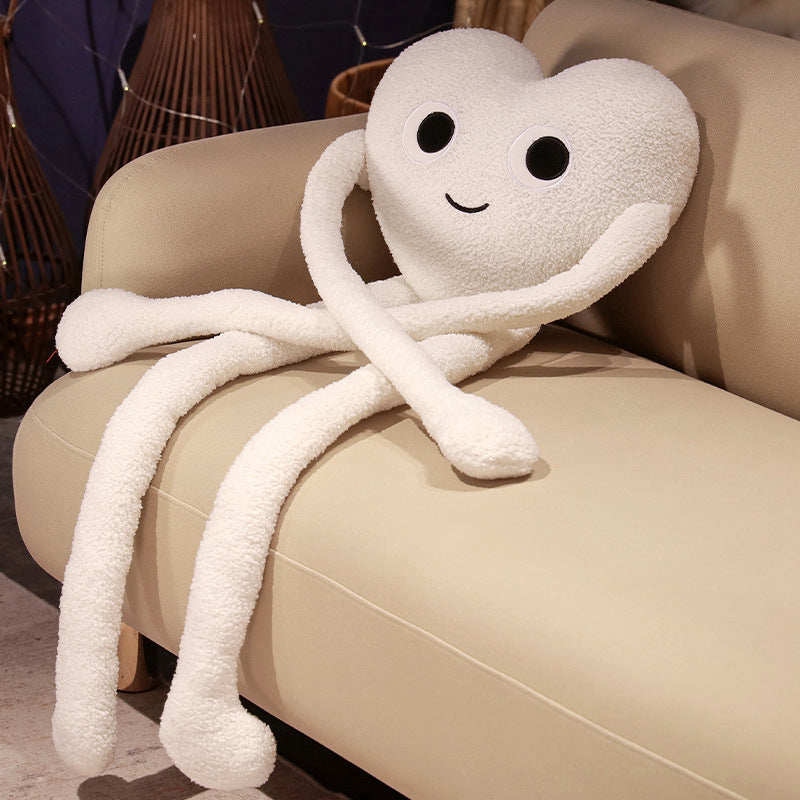 Children's Long Leg Love Throw Pillow, Valentine's Day Gift Idea