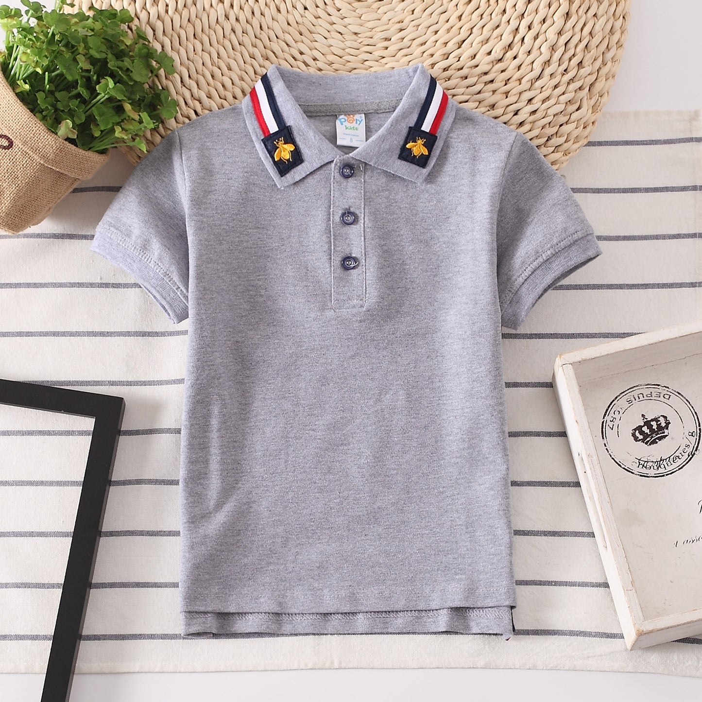 Boys' Short-sleeve Polo Shirt