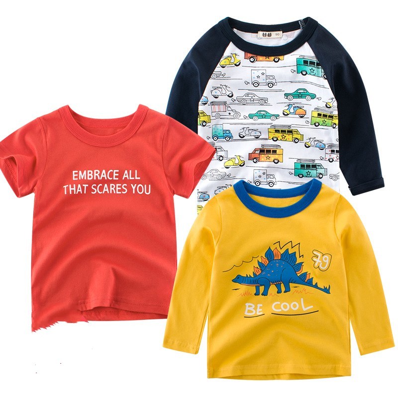 Boys' Long Sleeve T-shirt 3 pack