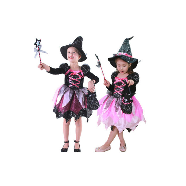 Girls' Halloween Witch Costume