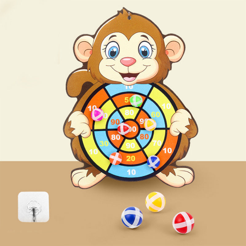 Children's Cartoon Animal Dart Party Game
