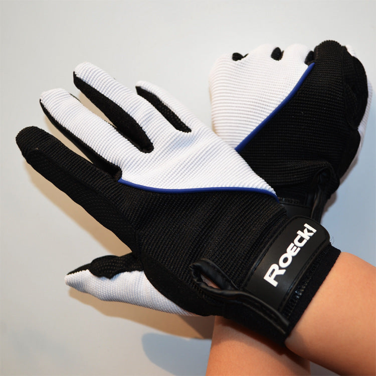 Horseman Professional Children's Equestrian Riding Gloves