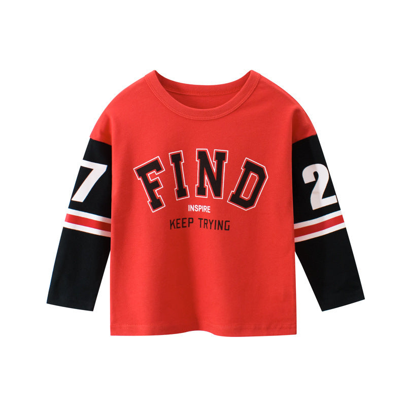 Boys' Long Sleeve Jersey T-shirt