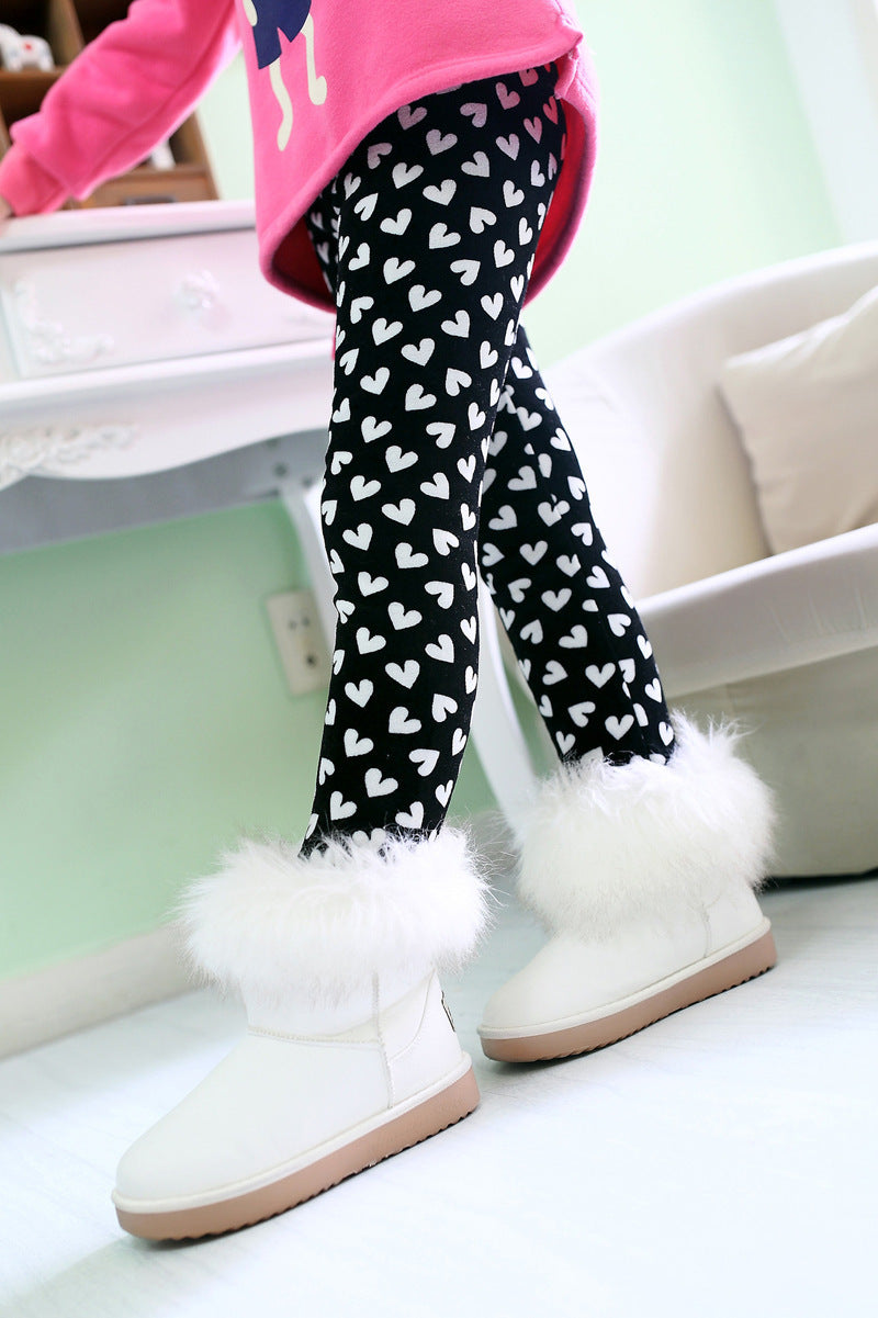 Girls' Winter Warm Leggings