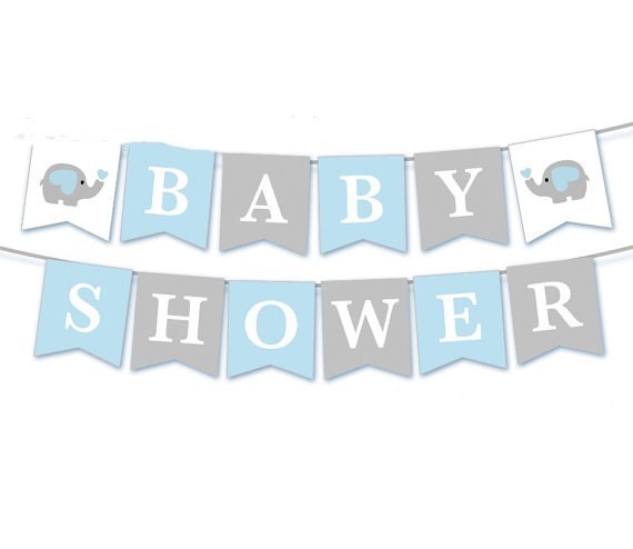 Baby Shower Banner Boy Girl