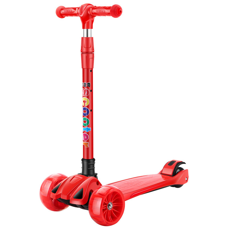 New Scooter With Flashing Wheels, 2-12 yrs