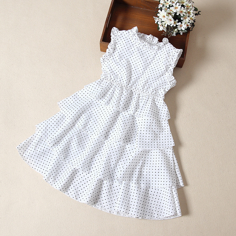 Summer Foreign Style Baby/Toddler/Girl Short Sleeve Dress