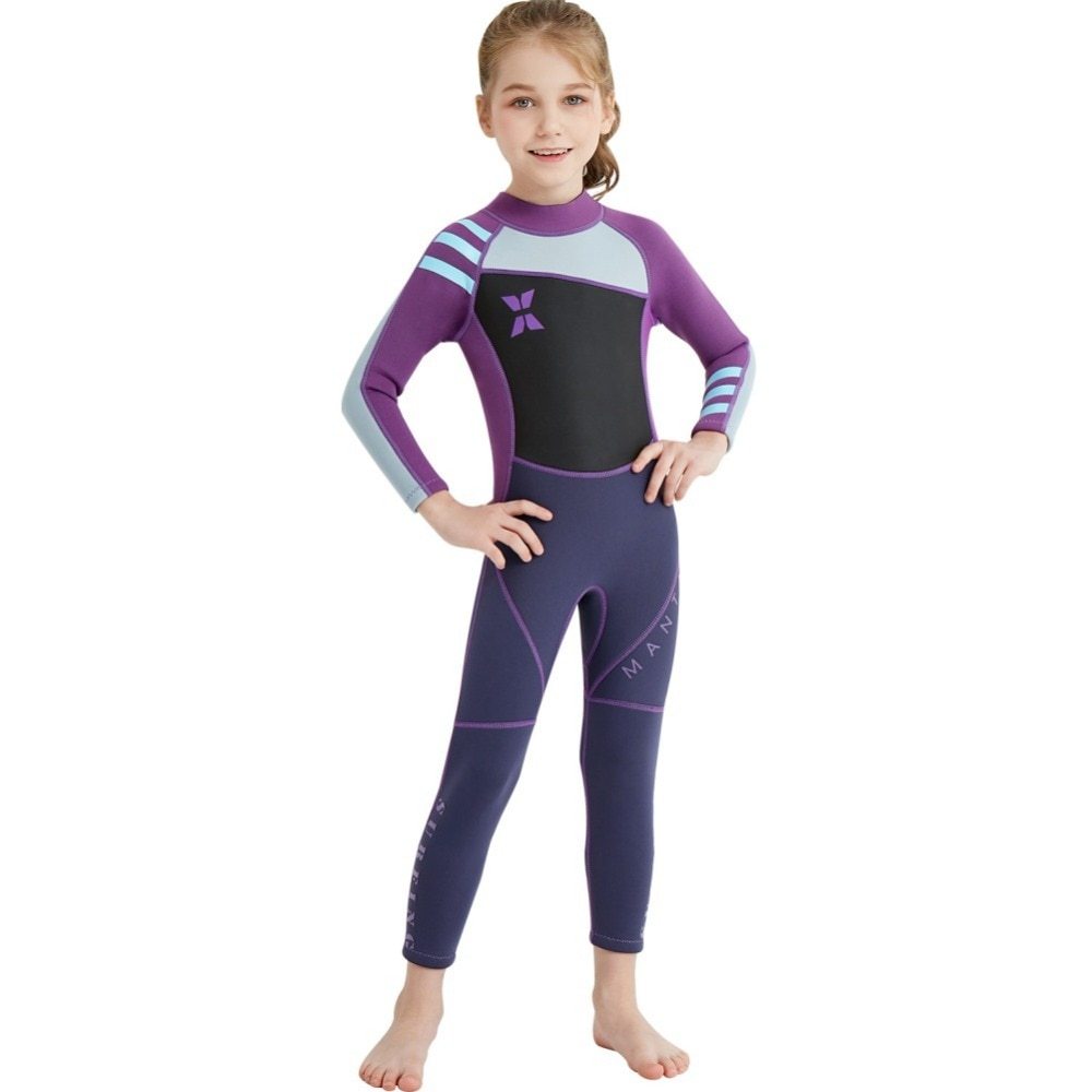 Children's Girl Diving Wet Suits, Swimsuits