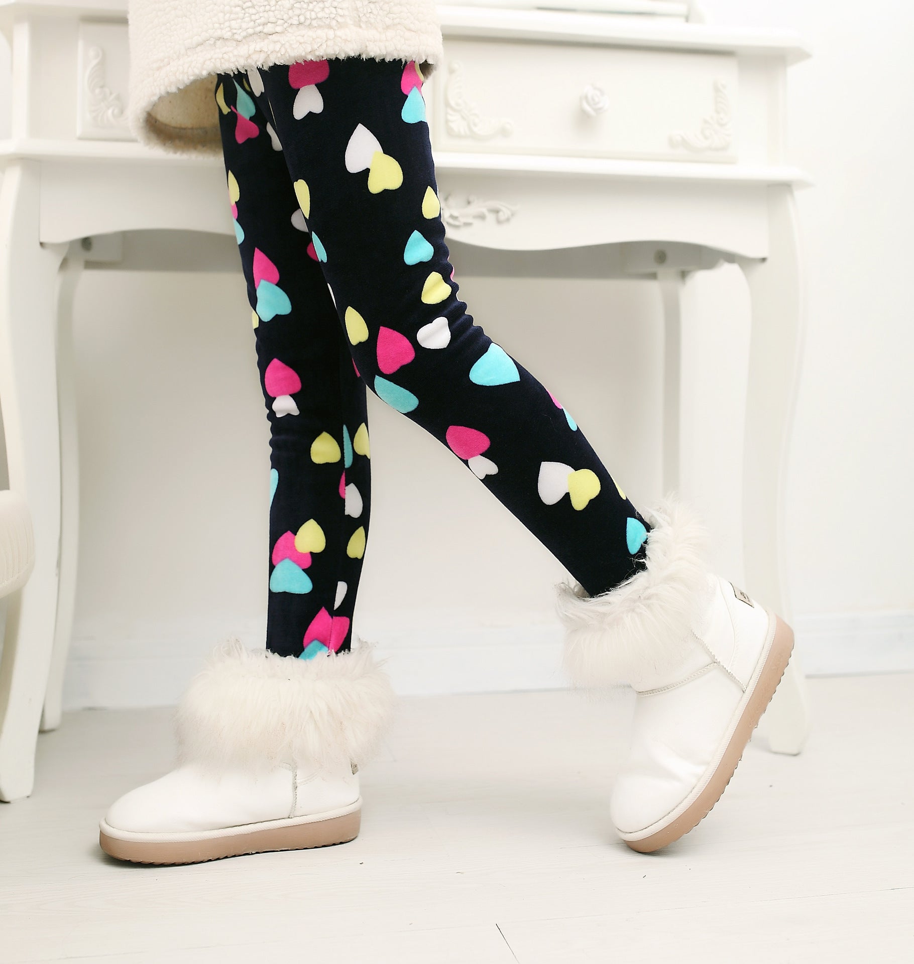 Girls' Winter Warm Leggings