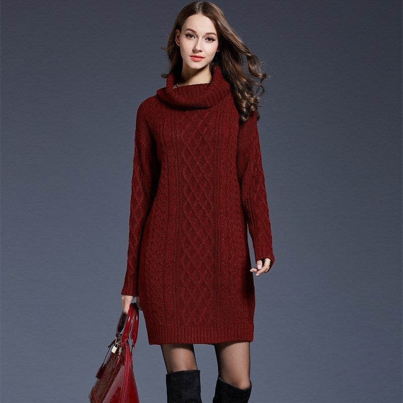 Women's Long Sweater Dress