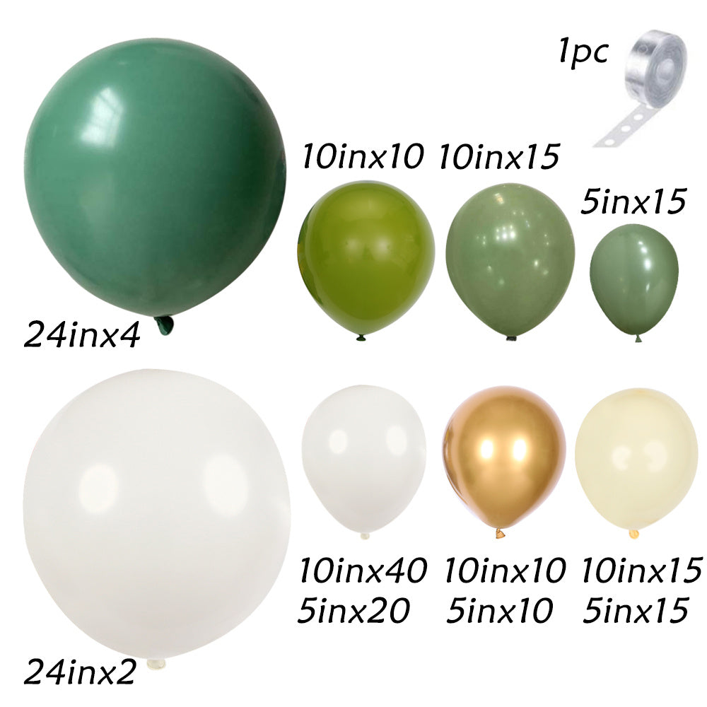 Morandi Color Balloon Decoration Birthday Party Supplies