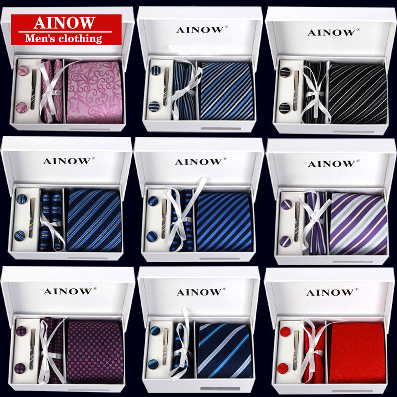 Men's Business Tie Gift Box Sets, Gift For Dad