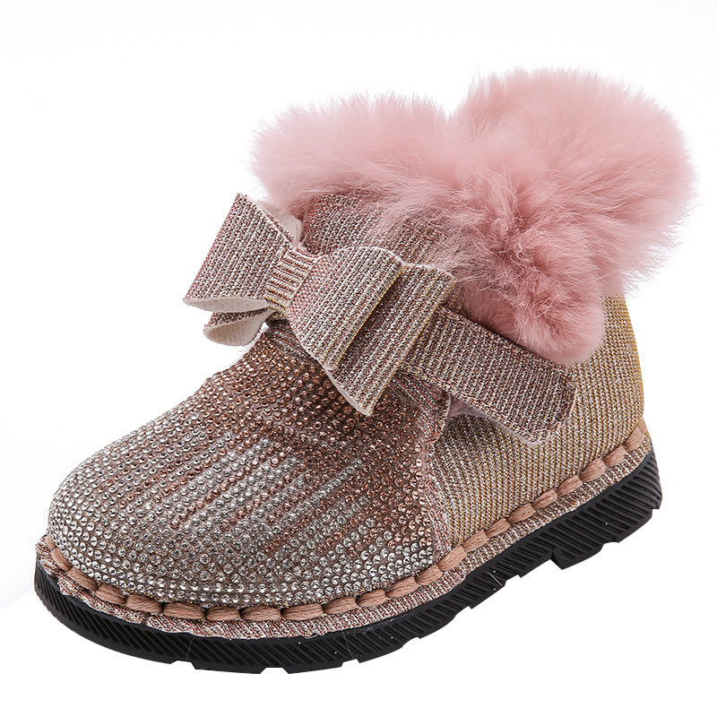 Girls' Snow Cotton Winter Boots