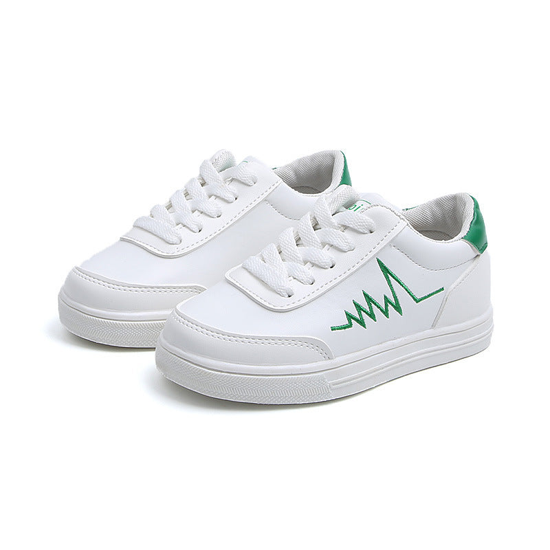 Girl/Boy White Sports Shoes