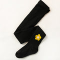 Girls' Leggings Spring New Flowers Long Socks