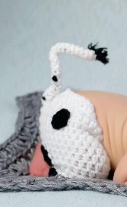 Baby Cow Photography Outfit
