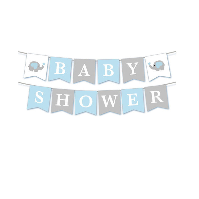 Baby Shower Banner Boy Girl