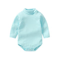 Baby Long Sleeve Onesie Solid Color Bodysuit