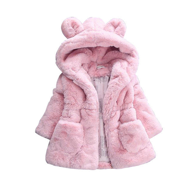 Girl's Fur Coat