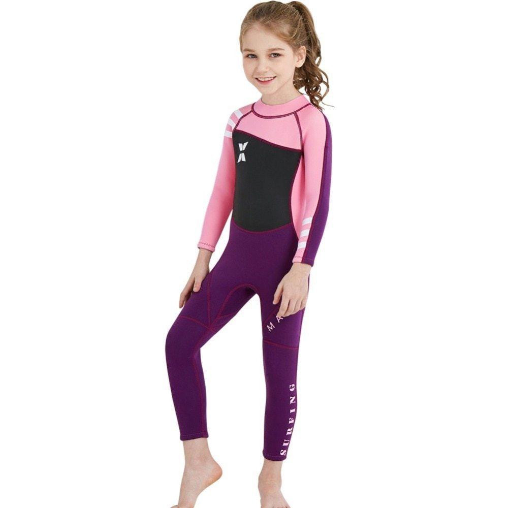Children's Girl Diving Wet Suits, Swimsuits
