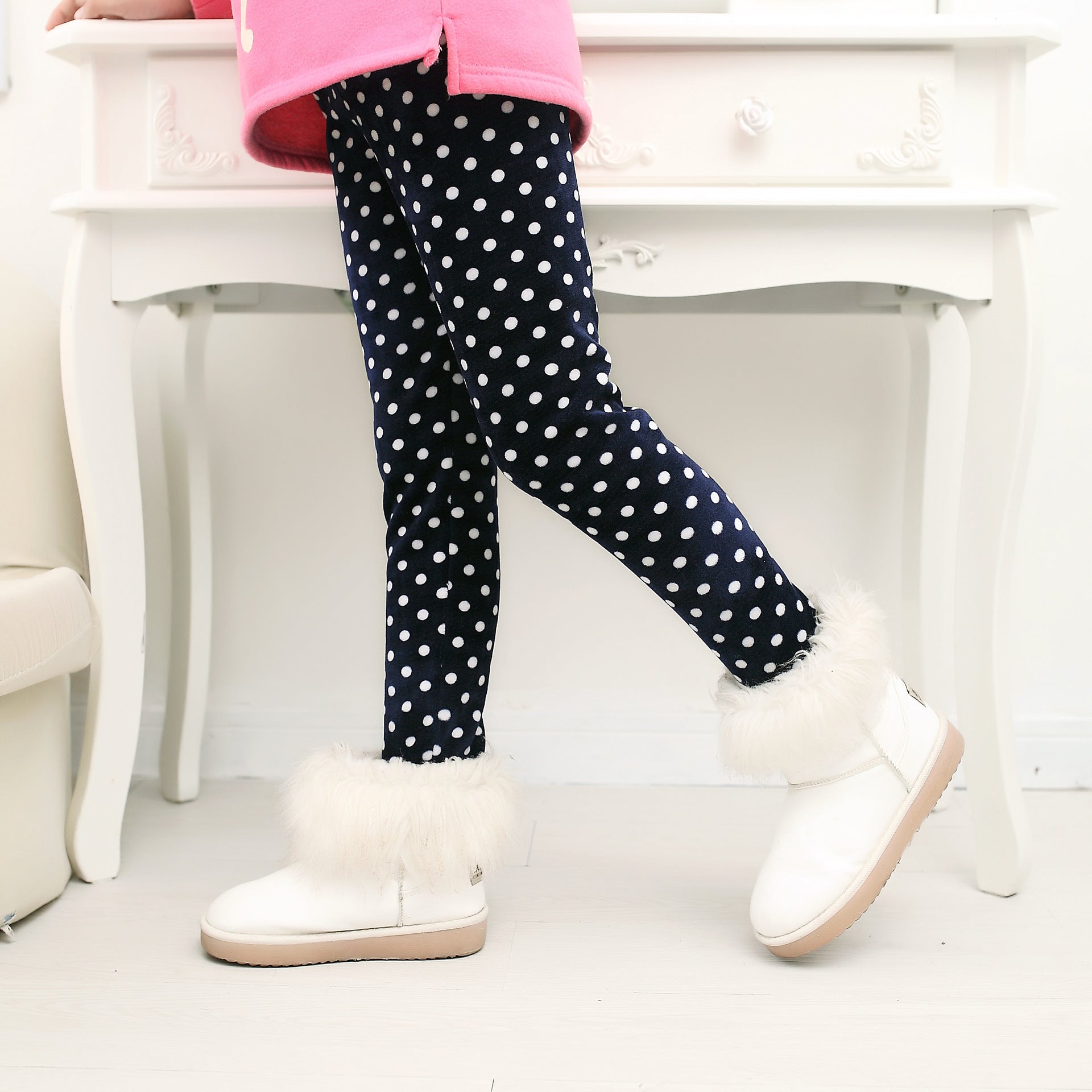 Girls' Winter Warm Leggings