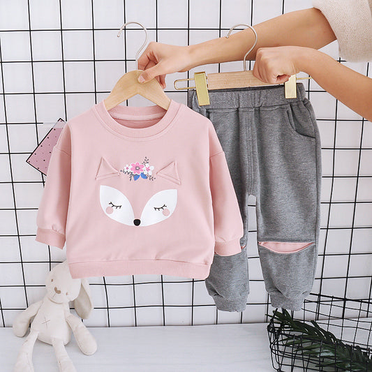 Girls' Fox Tracksuit