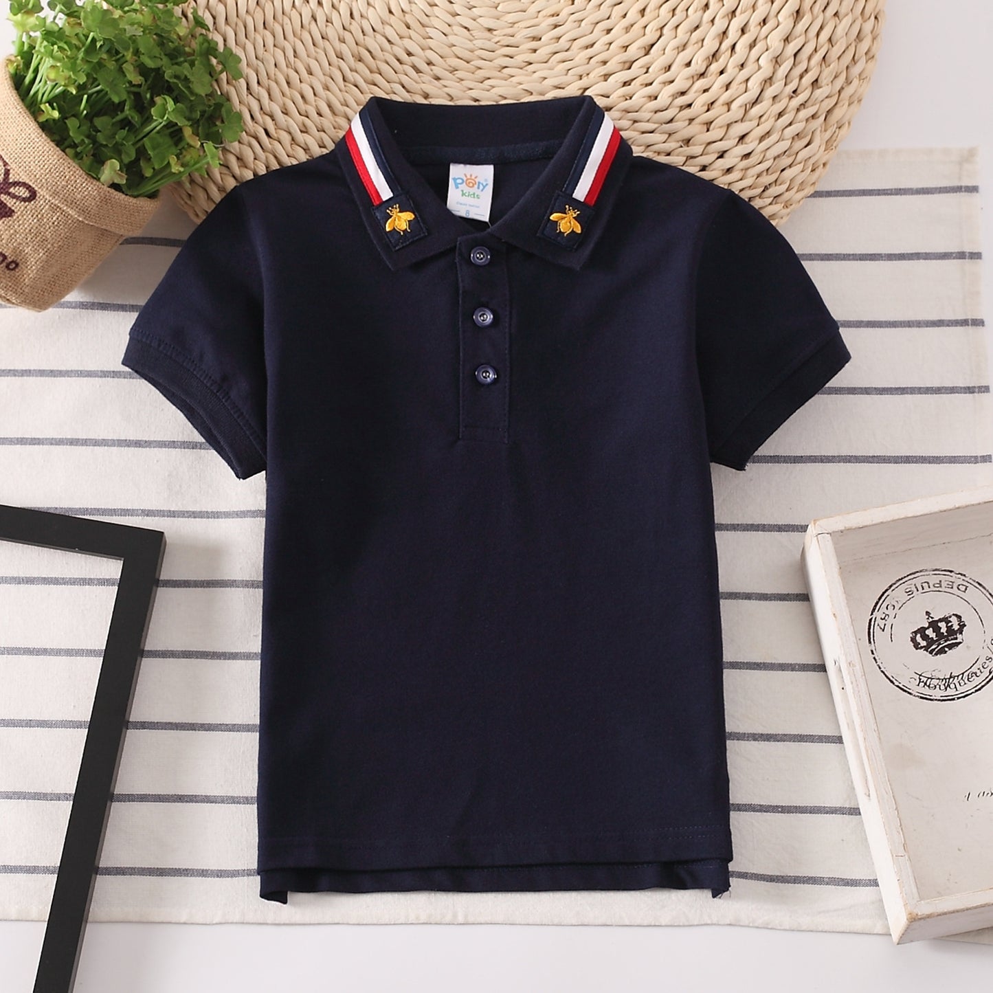 Boys' Short-sleeve Polo Shirt