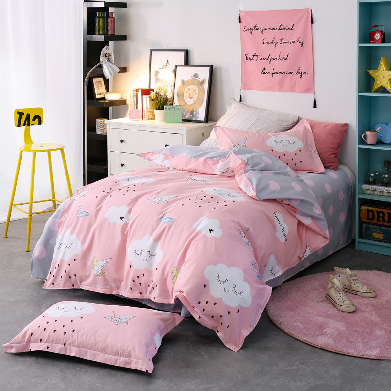 Cotton 3pc Bedding Set