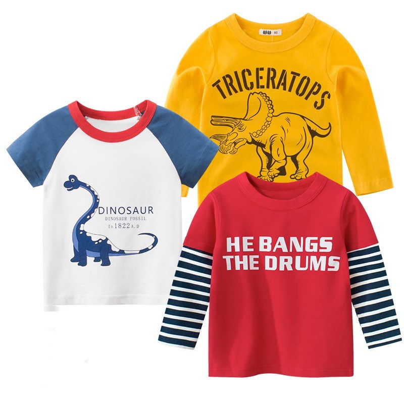 Boys' Long Sleeve T-shirt 3 pack