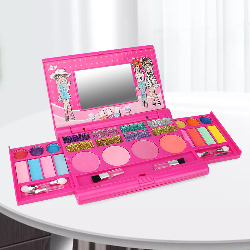 Children's Cosmetics Toy Set Play House Girl Princess Makeup Box Set