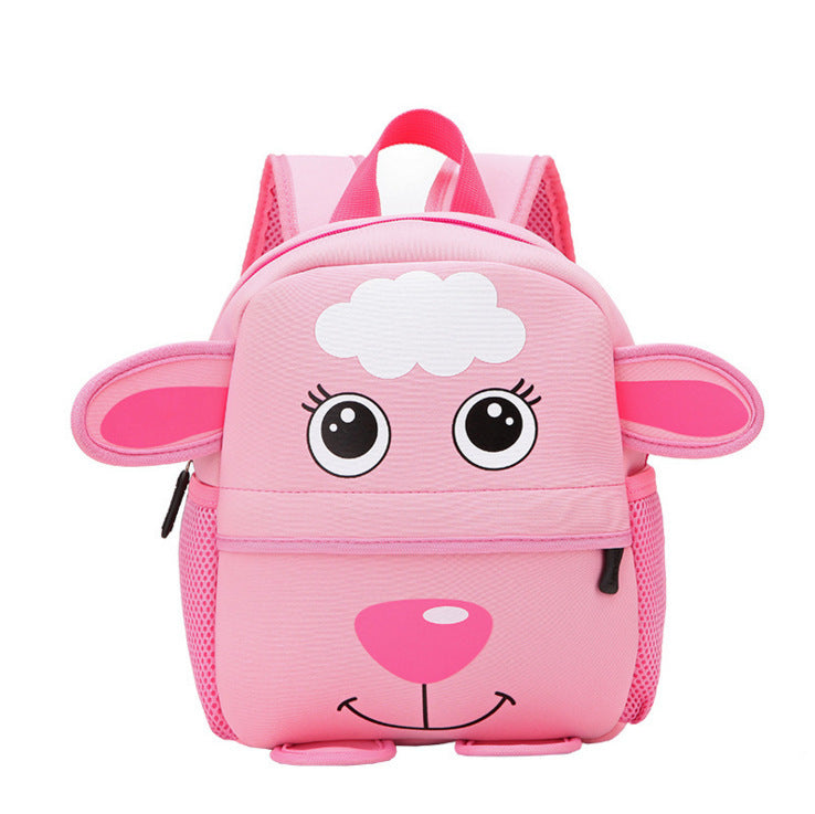 Kindergarten School Bag, 3D Animal Cartoon Children's Backpack