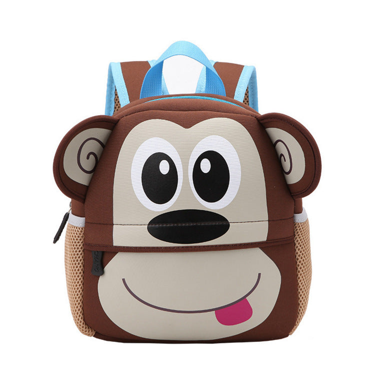 Kindergarten School Bag, 3D Animal Cartoon Children's Backpack